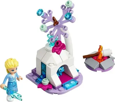 LEGO Disney 30559 Elsa and Bruni's Forest Camp set, image 2