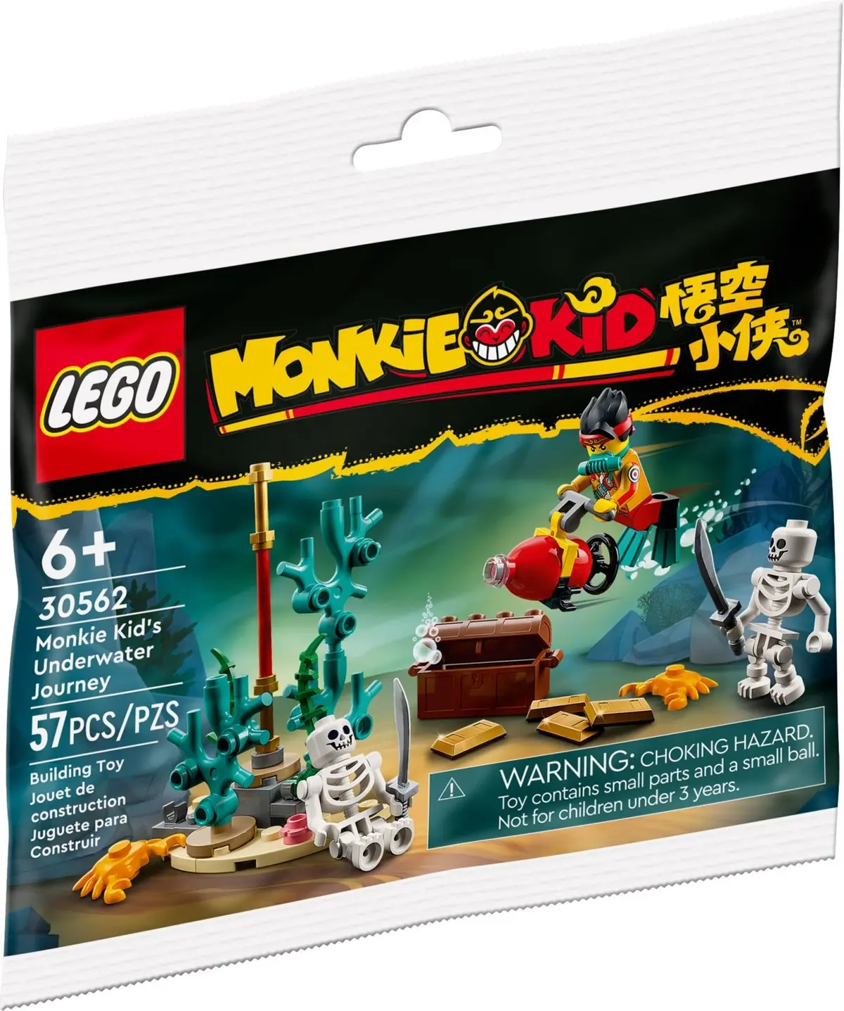 LEGO Monkie Kid 30562 Monkie Kid's Underwater Journey set, image 2