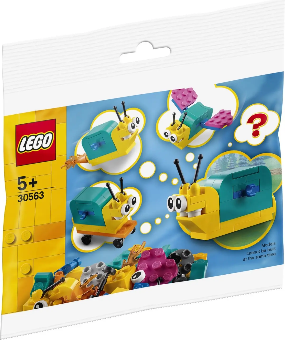LEGO Miscellaneous 30563 Build Your Own Snail with Superpowers - Make It Yours set, image 2