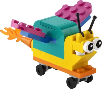 LEGO Miscellaneous 30563 Build Your Own Snail with Superpowers - Make It Yours set