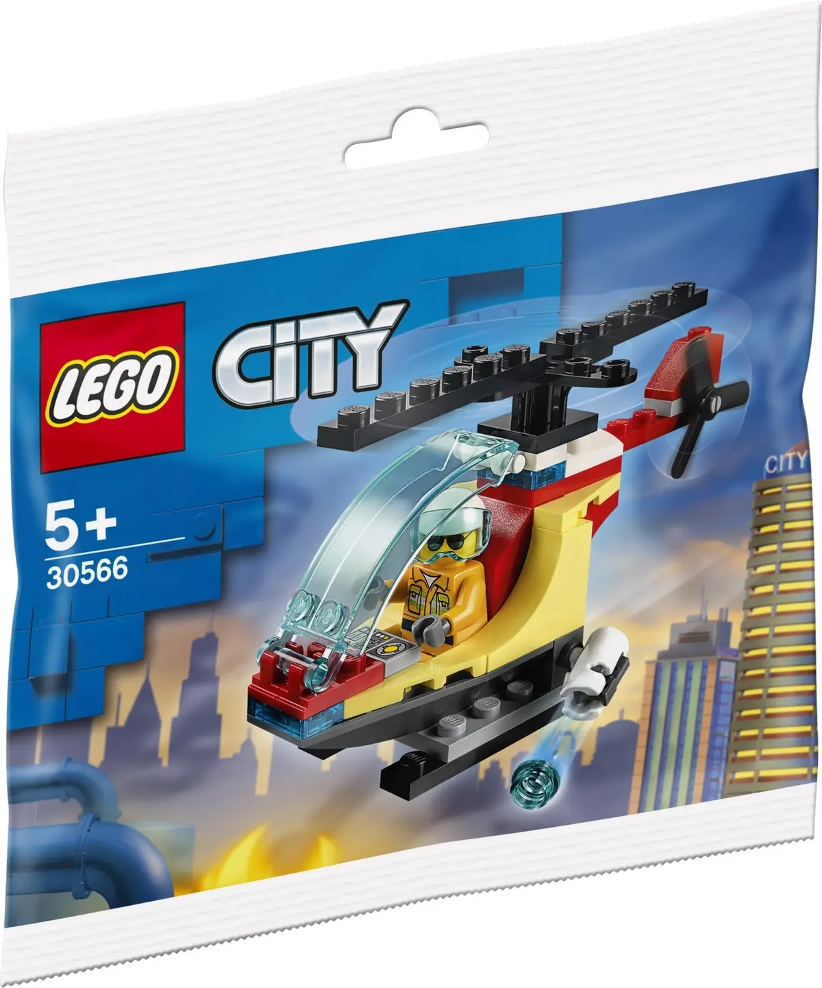 LEGO City 30566 Fire Helicopter set, image 2