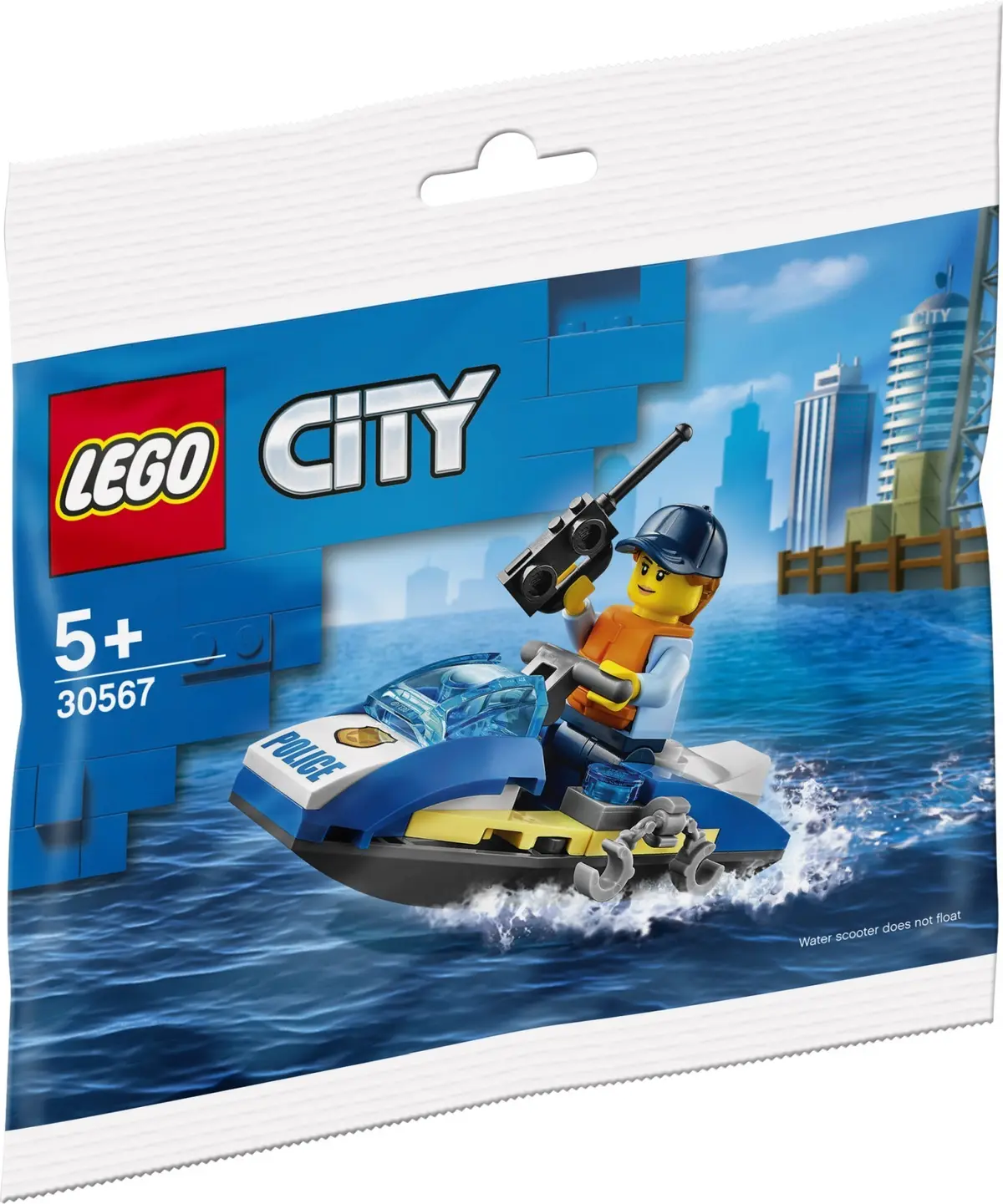 LEGO City 30567 Police Water Scooter set, image 2