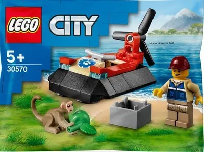LEGO City 30570 Wildlife Rescue Hovercraft set
