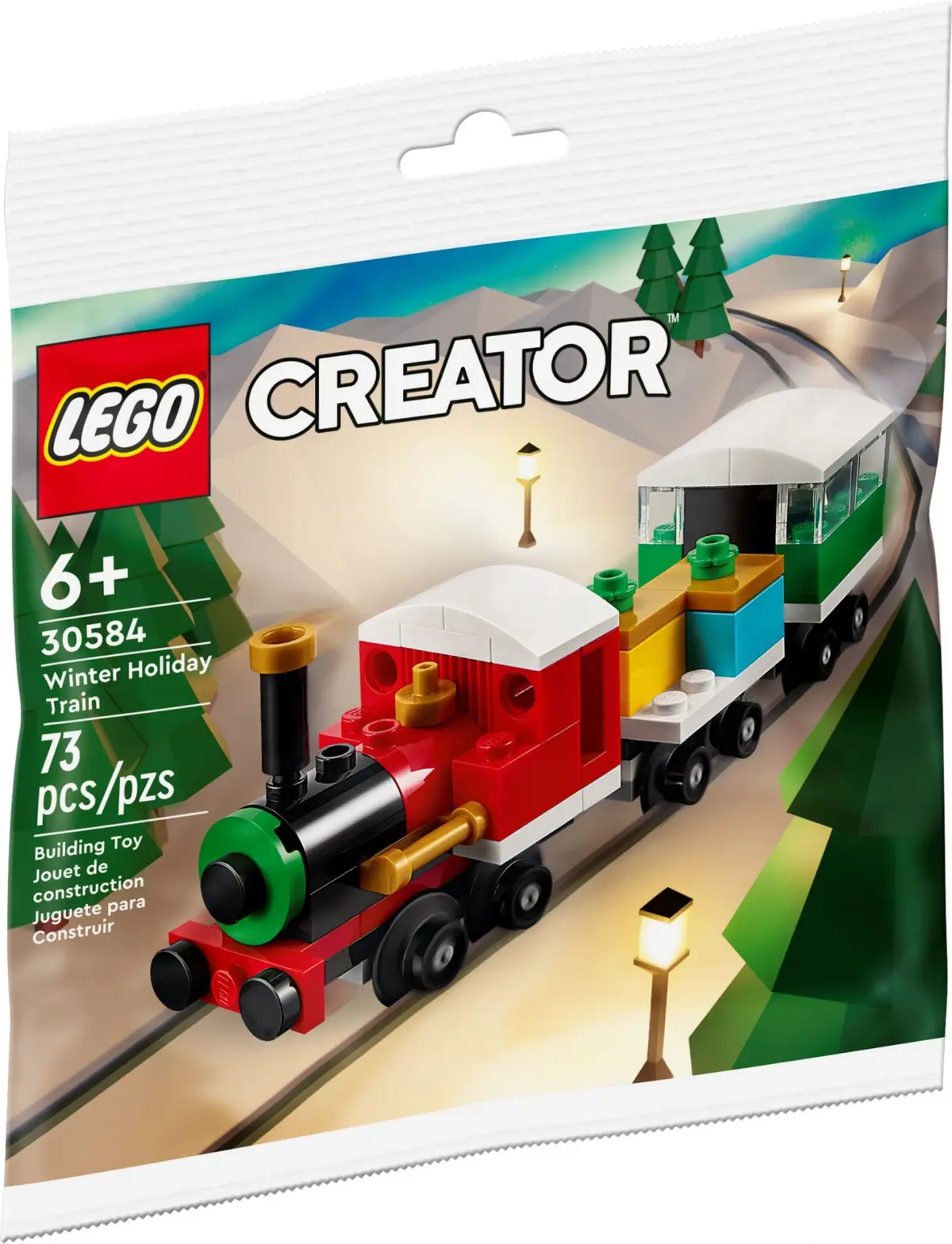 LEGO Creator 30584 Winter Holiday Train set, image 2