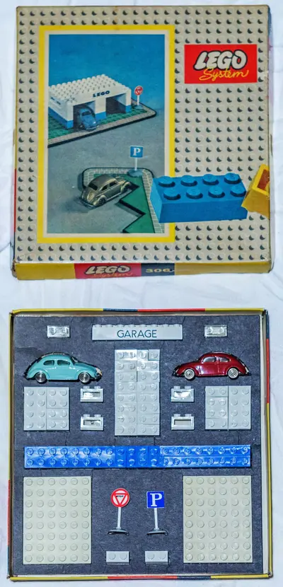 LEGO System 306 VW Garage set