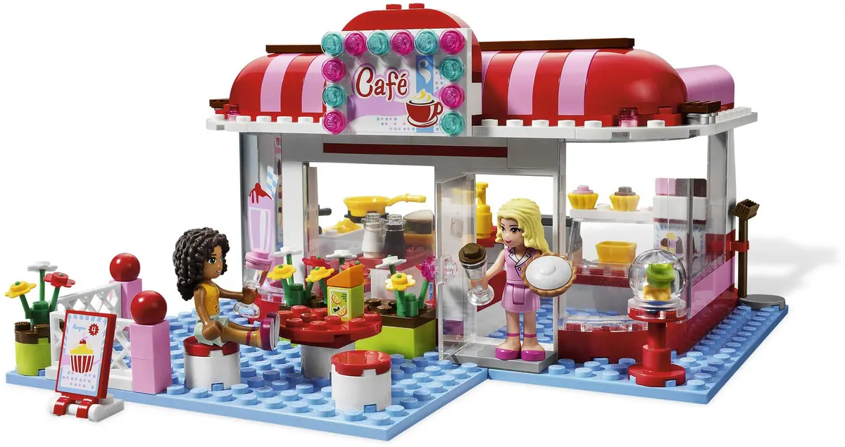 LEGO Friends 3061 City Park Cafe set