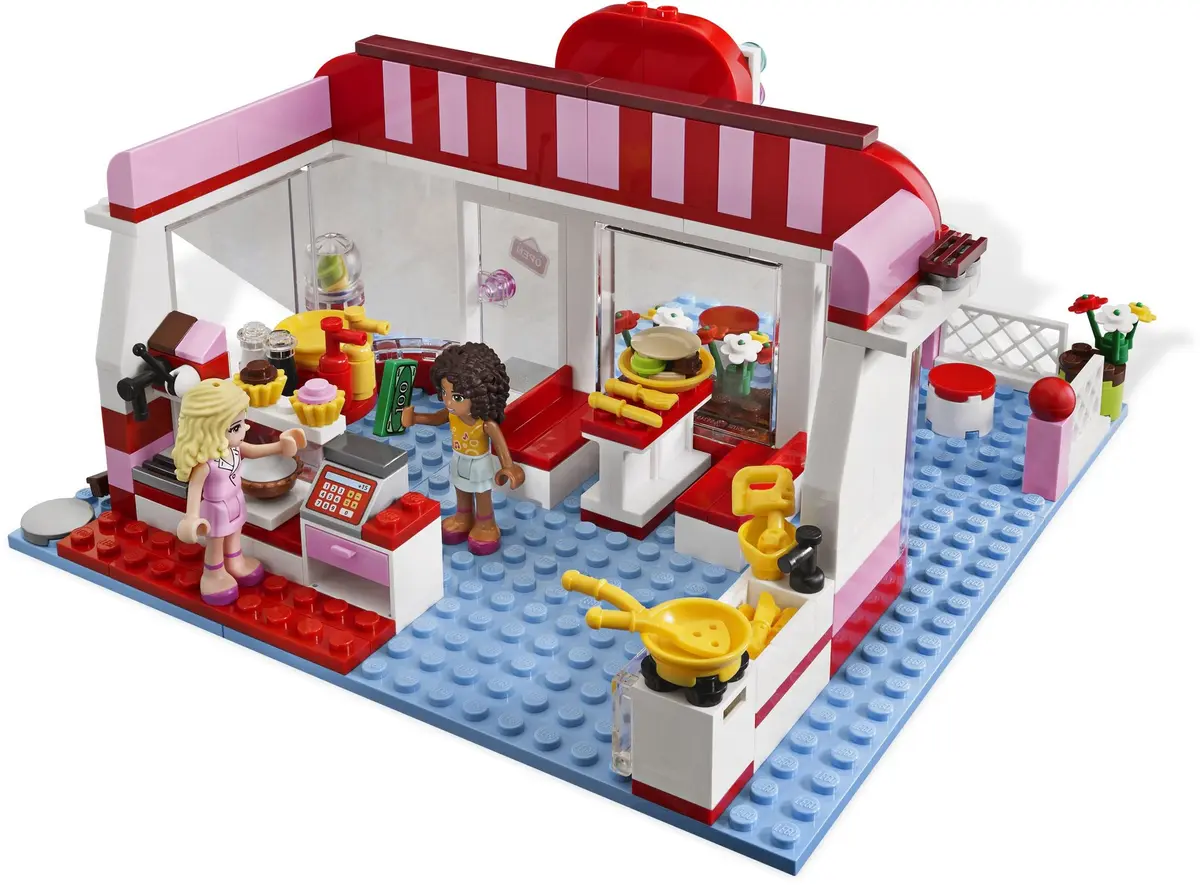 LEGO Friends 3061 City Park Cafe set, image 6