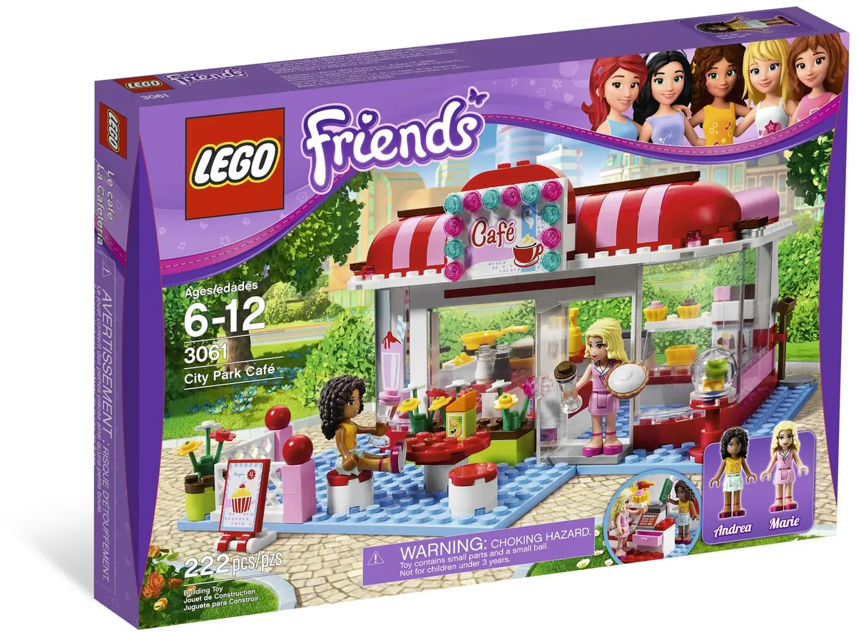 LEGO Friends 3061 City Park Cafe set, image 2