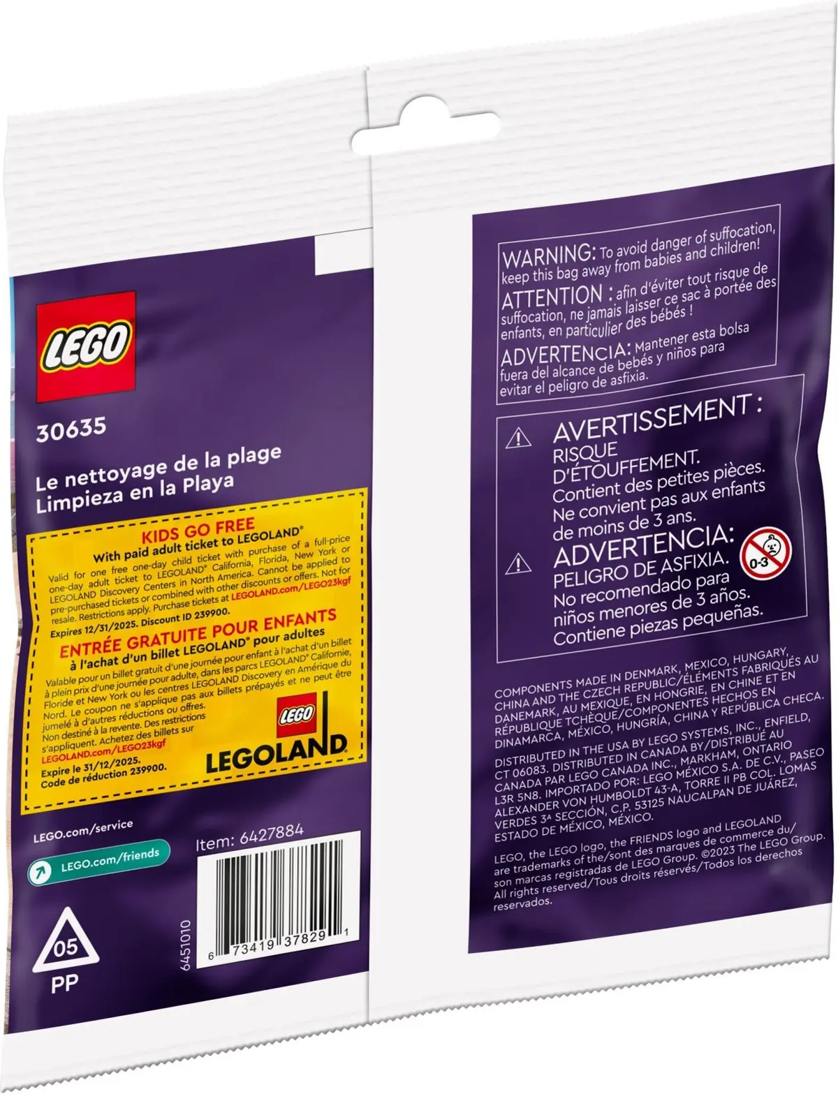 LEGO Friends 30635 Beach Cleanup set, image 3