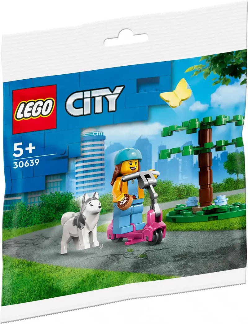 LEGO City 30639 Dog Park and Scooter set