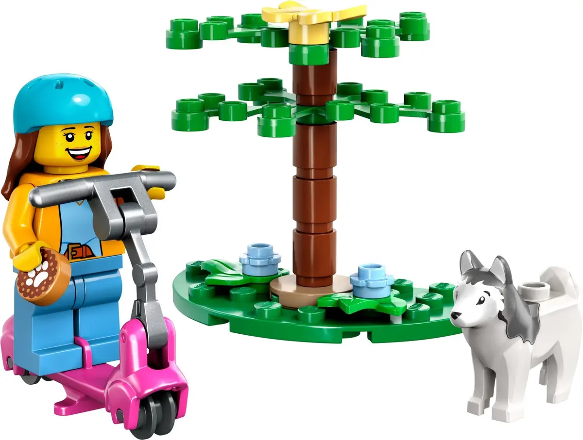 LEGO City 30639 Dog Park and Scooter set, image 2