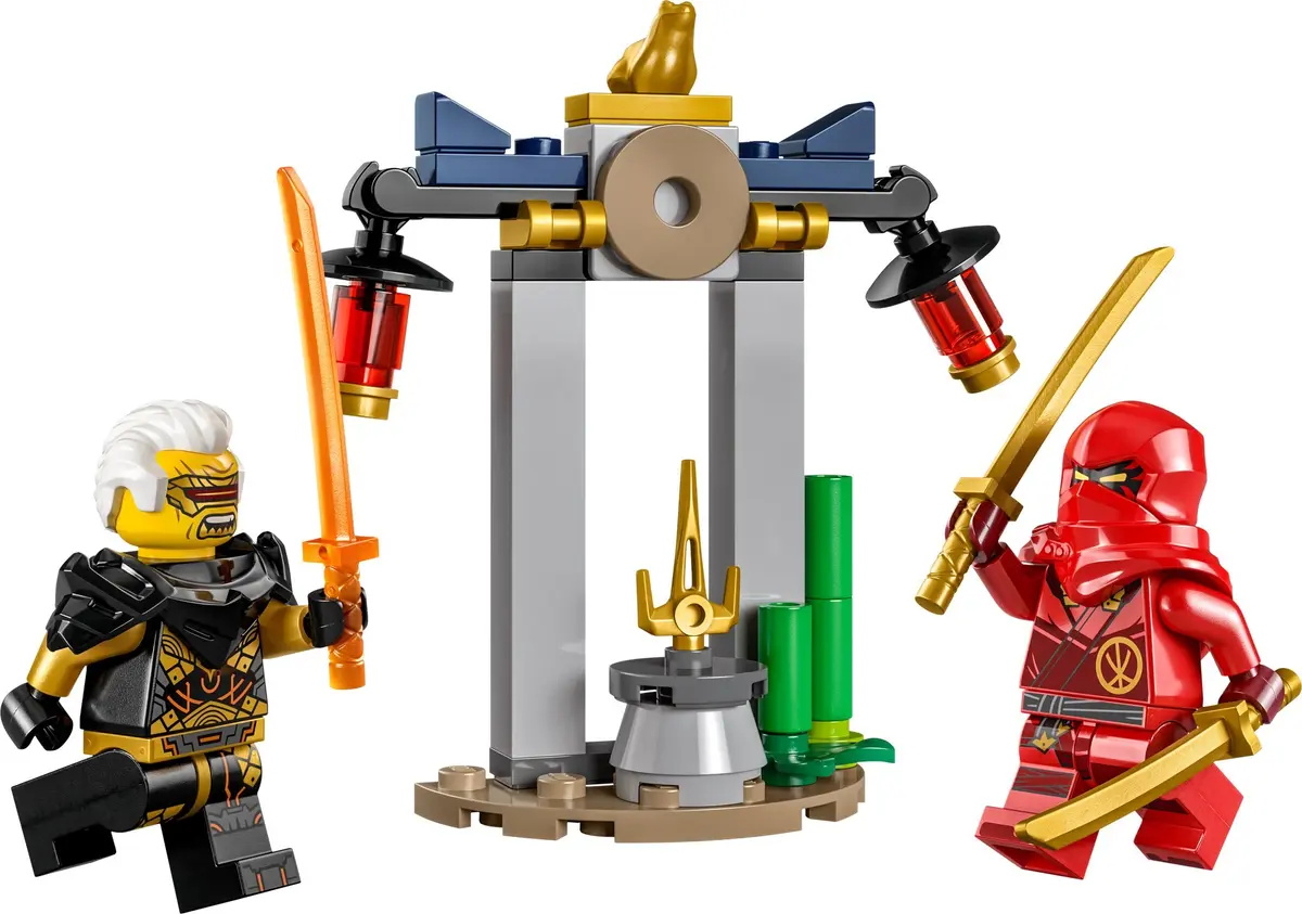 LEGO Ninjago 30650 Kai and Rapton's Temple Battle set, image 2