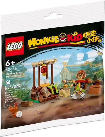 LEGO Monkie Kid 30656 Monkey King Marketplace set, image 2