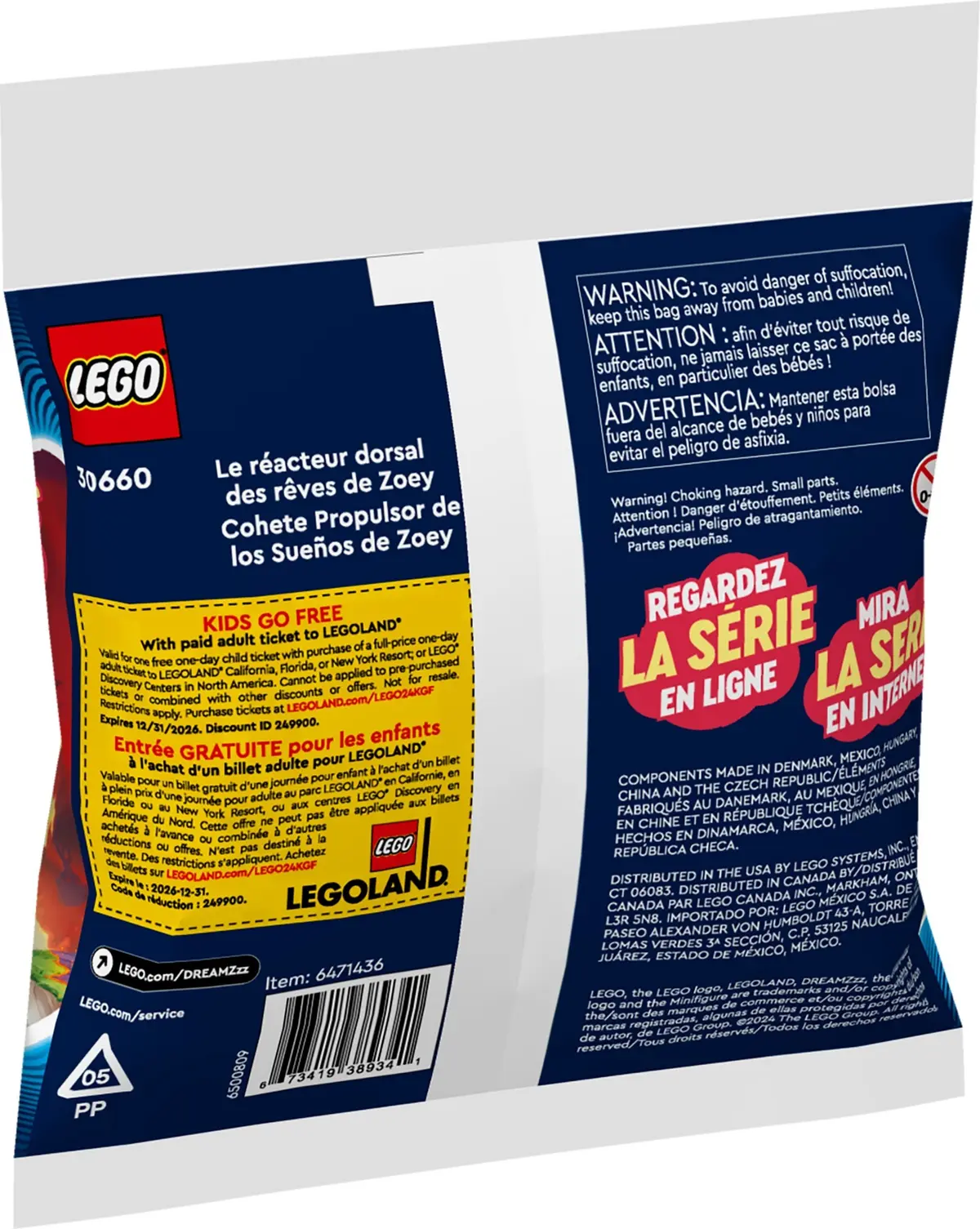 LEGO Dreamzzz 30660 Zoey's Dream Jet Pack Booster set, image 3