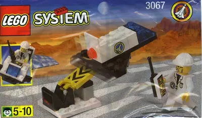 LEGO Town 3067 Test Shuttle X set