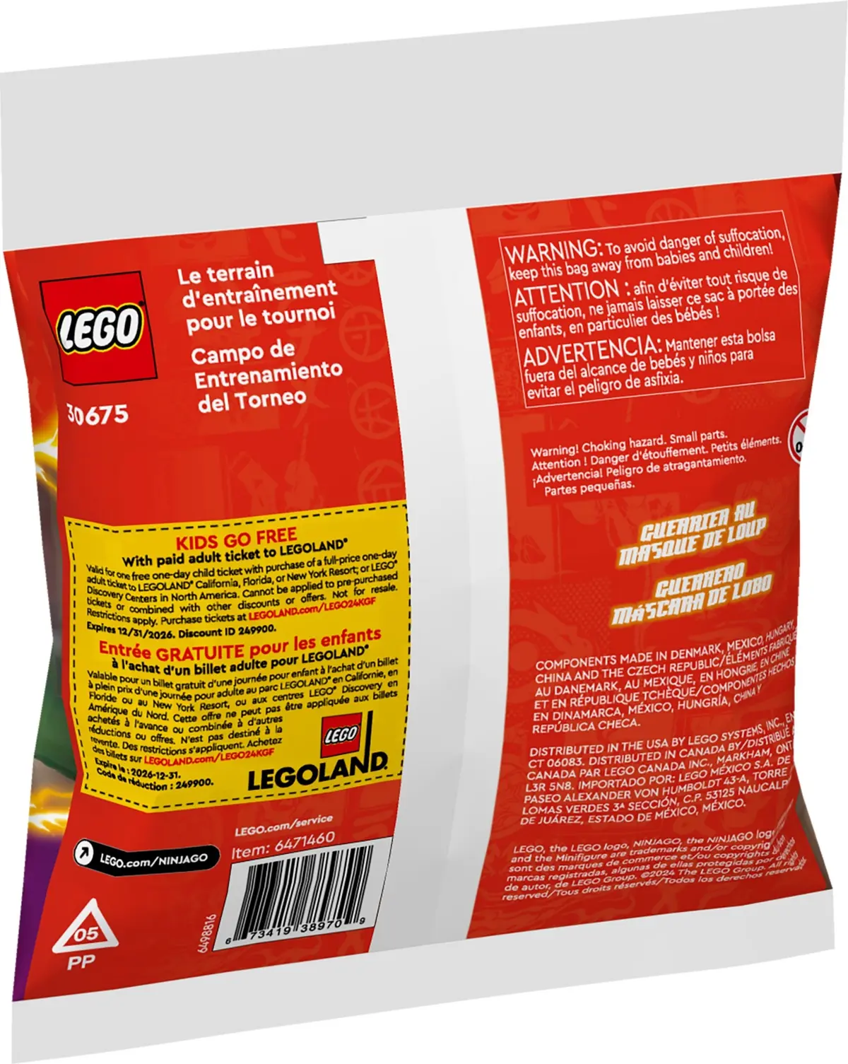 LEGO Ninjago 30675 Tournament Training Ground set, image 3