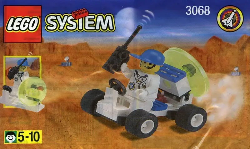 LEGO Town 3068 Radar Buggy set