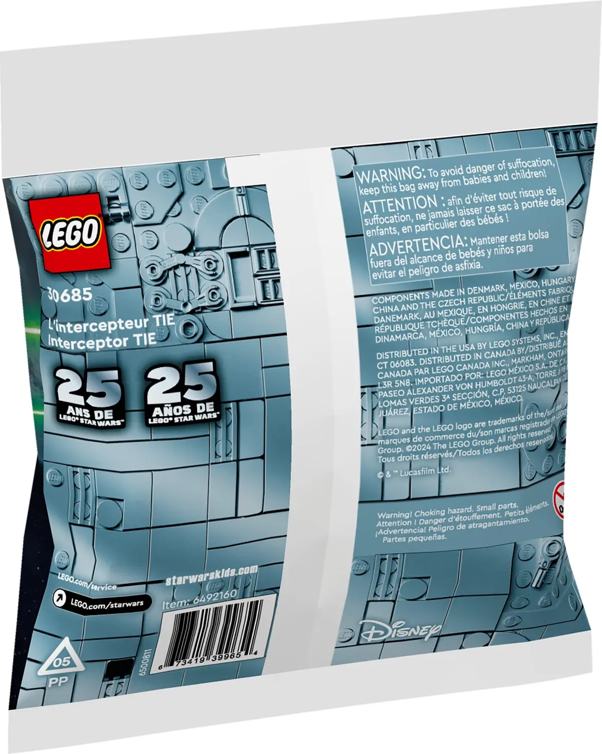 LEGO Star Wars 30685 TIE Interceptor set, image 3