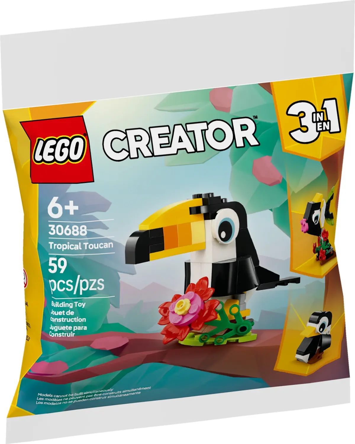 LEGO Creator 30688 Tropical Toucan set, image 3