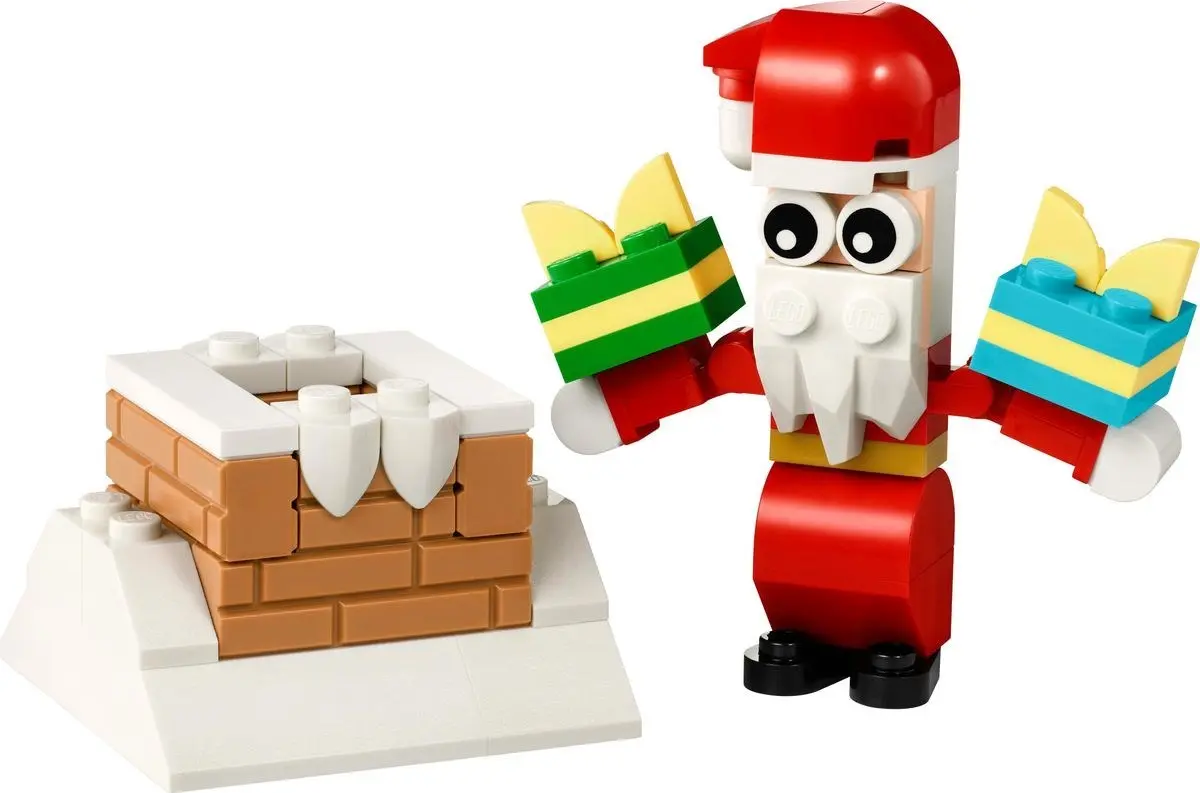 LEGO Creator 30692 Christmas Chimney Fun with Santa set