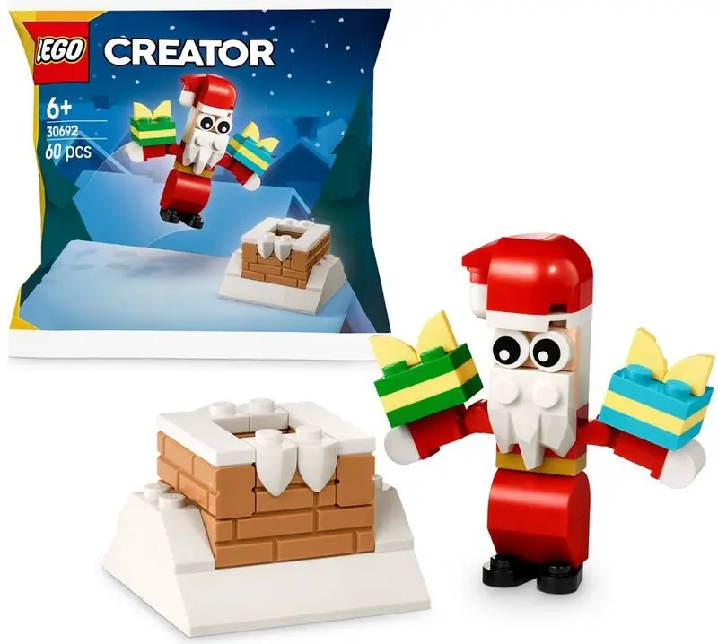 LEGO Creator 30692 Christmas Chimney Fun with Santa set, image 2