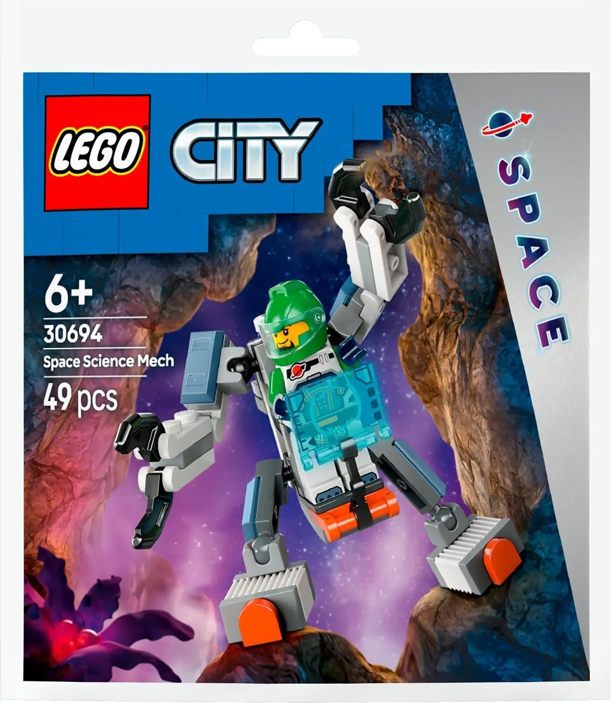 LEGO City 30694 Space Science Mech set, image 2