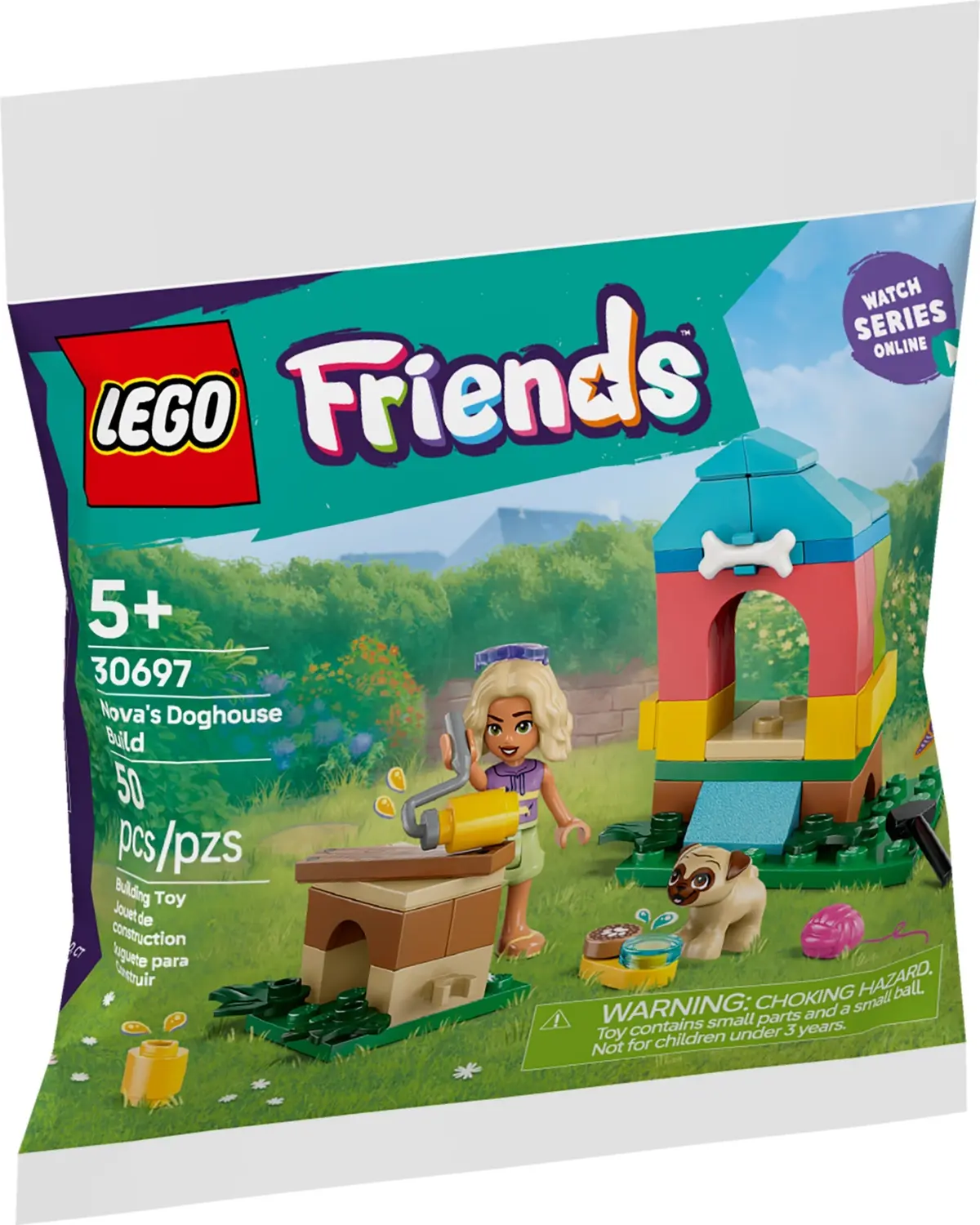 LEGO Friends 30697 Nova's Doghouse Build set, image 3