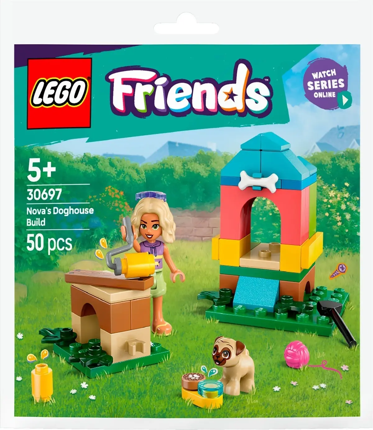 LEGO Friends 30697 Nova's Doghouse Build set, image 2