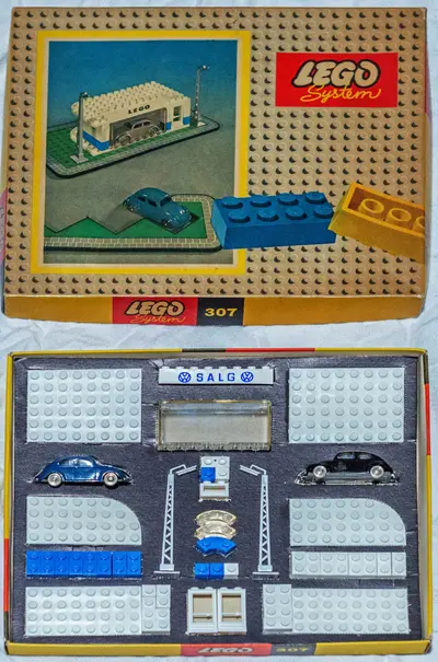 LEGO System 307 VW Auto Showroom set