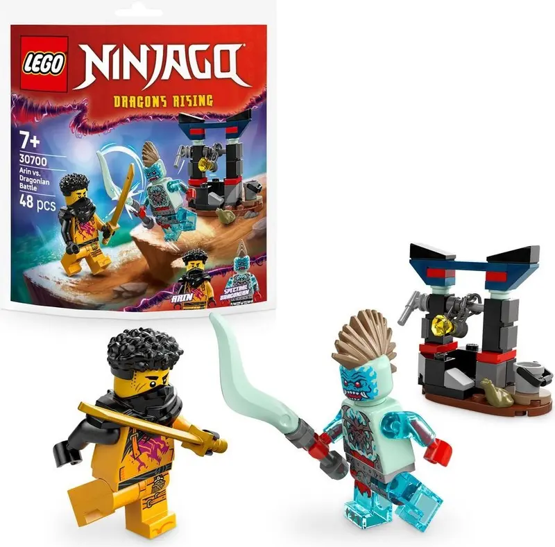 LEGO Ninjago 30700 Arin vs. Dragonian Battle set, image 2