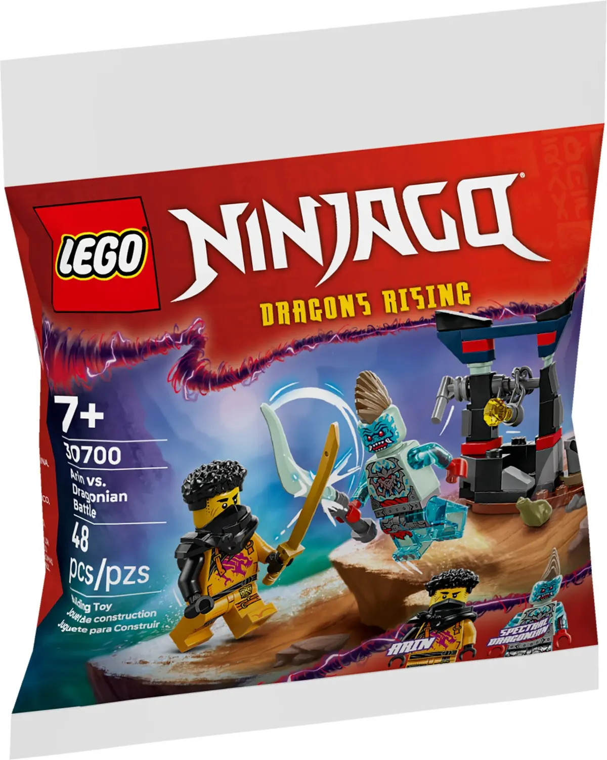 LEGO Ninjago 30700 Arin vs. Dragonian Battle set, image 4