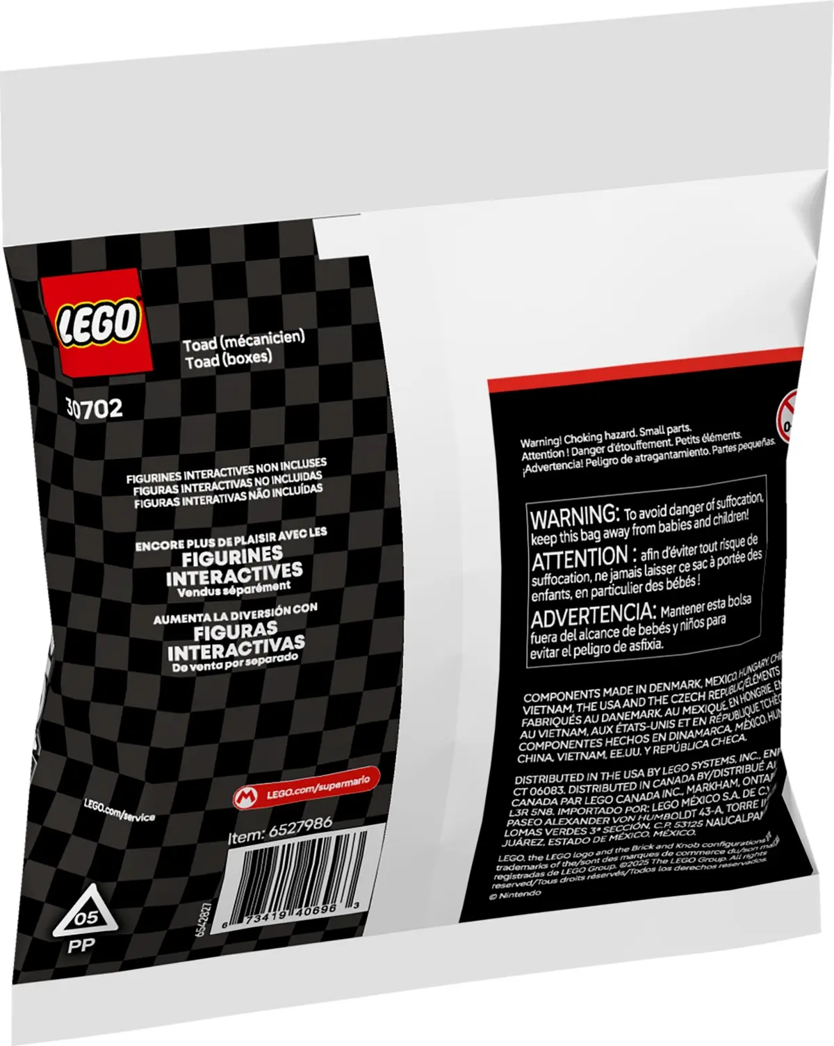 LEGO Super Mario 30702 Toad (Pit Crew) set, image 5