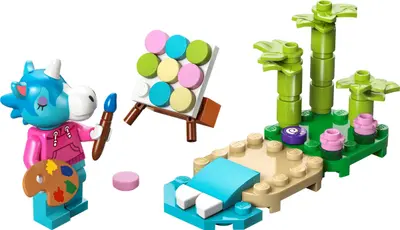 LEGO Animal Crossing 30703 Julian's Beach Painting set