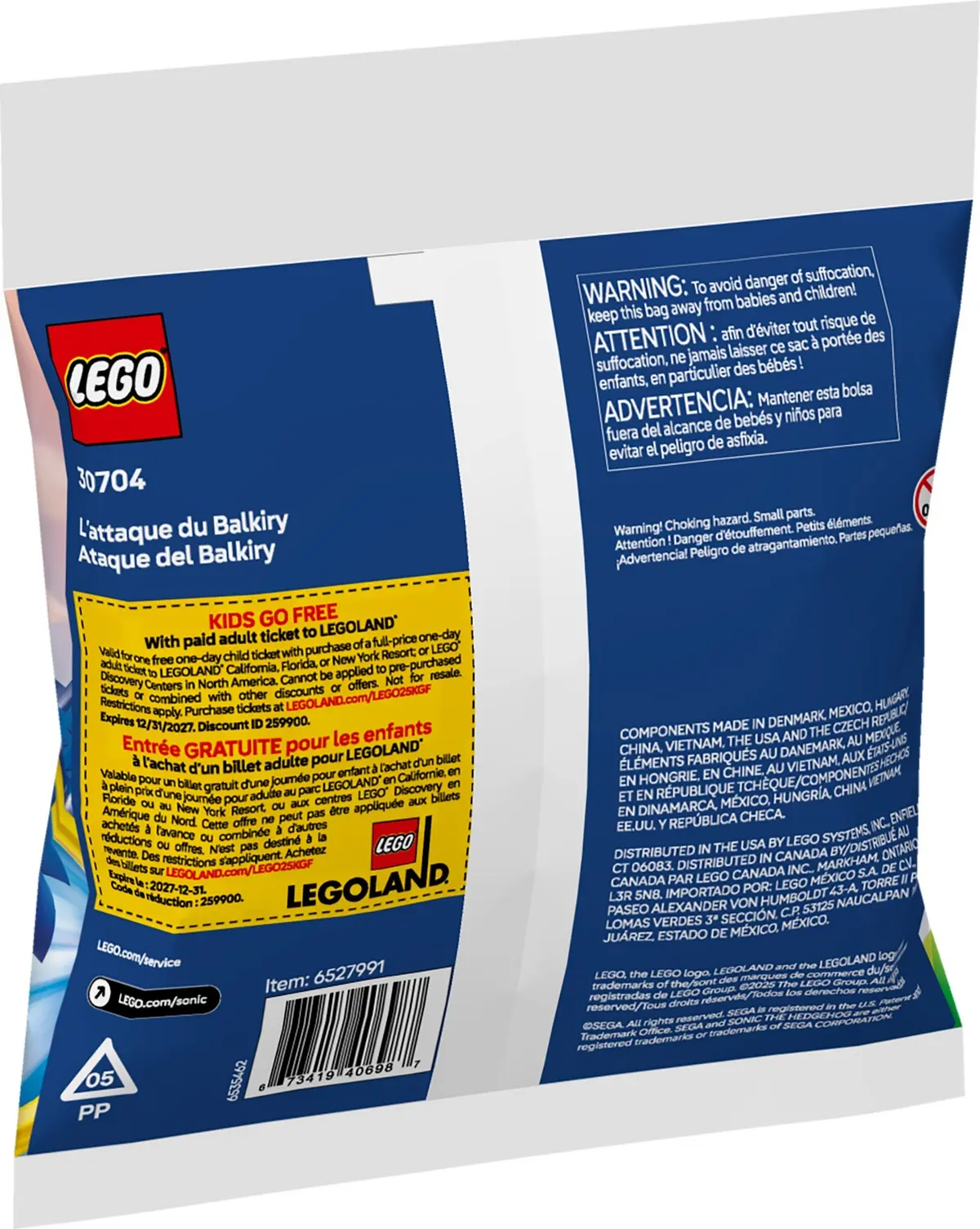 LEGO Sonic the Hedgehog 30704 Balkiry Attack set, image 4