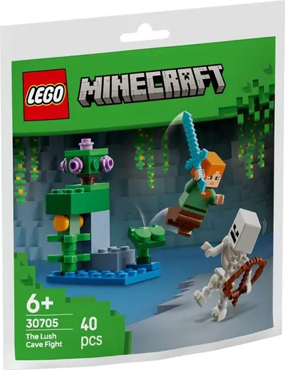 LEGO Minecraft 30705 The Lush Cave Fight set, image 2