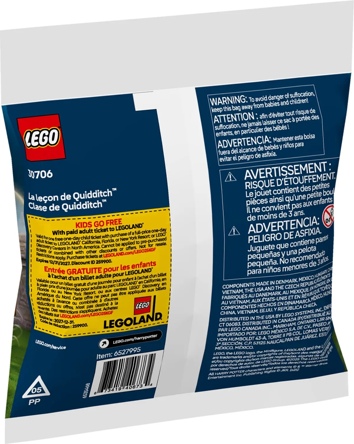 LEGO Harry Potter 30706 Quidditch Lesson set, image 5