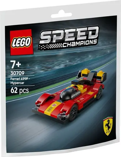 LEGO Speed Champions 30709 Ferrari 499P - Hypercar set, image 2