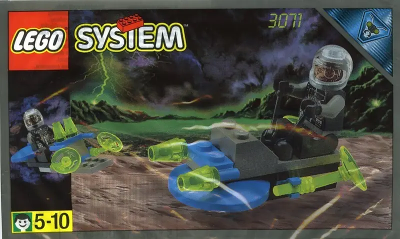 LEGO Space 3071 Light Flyer set
