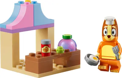 LEGO Bluey 30713 Fancy Restaurant with Bingo set