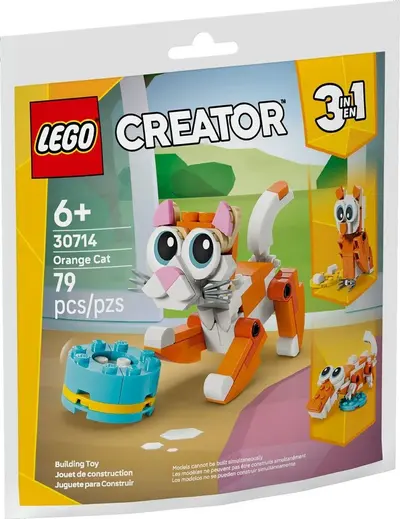 LEGO Creator 30714 Orange Cat set, image 2