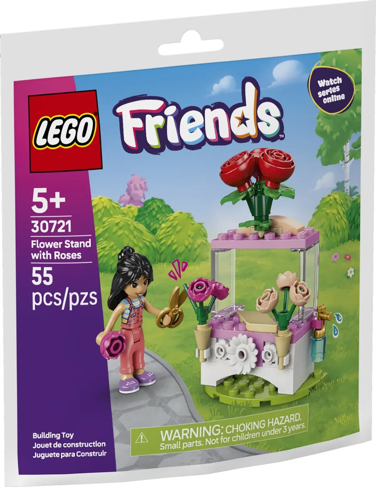 LEGO Friends 30721 Flower Stand with Roses set, image 3