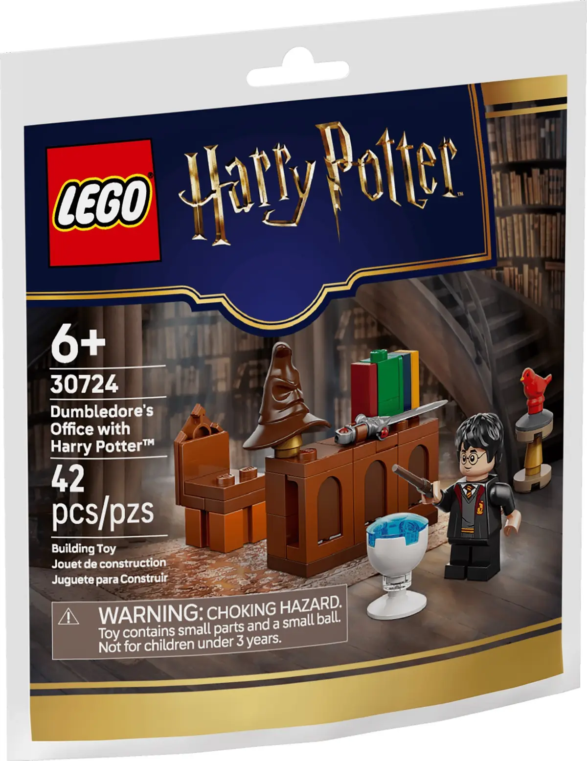 LEGO Harry Potter 30724 Dumbledore's Office with Harry Potter set, image 3