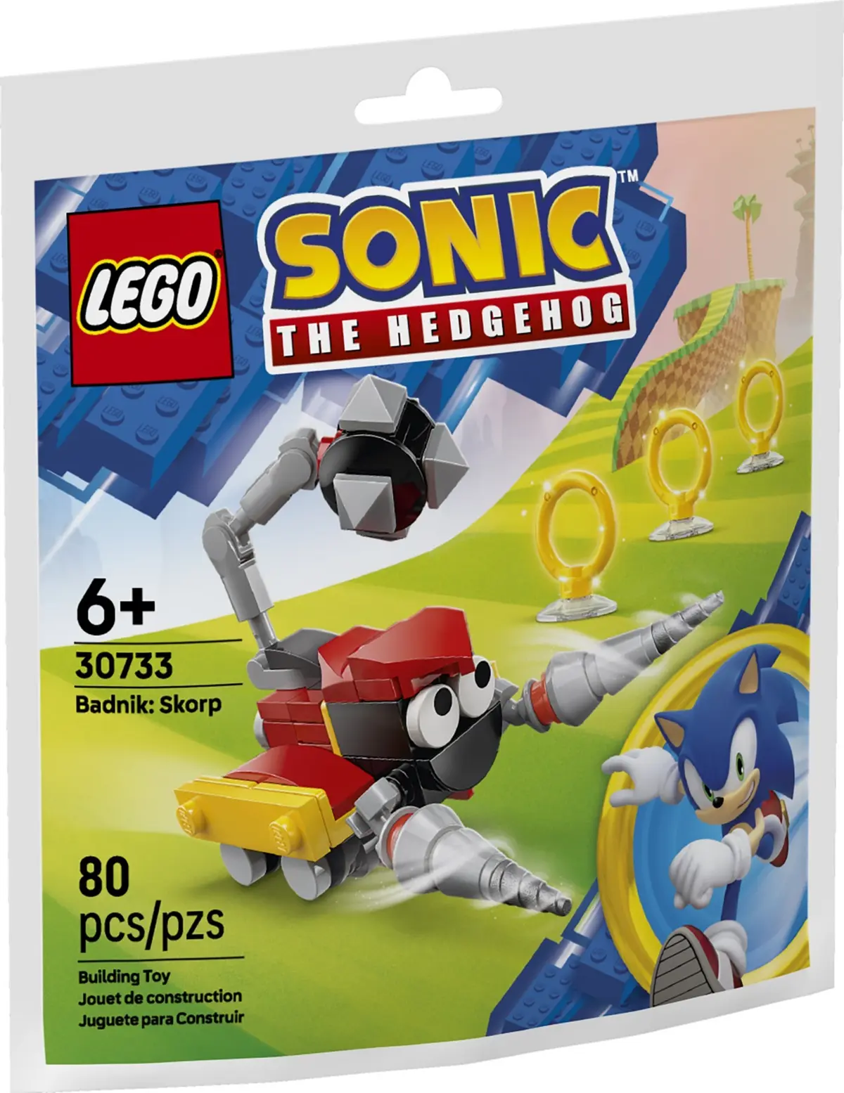 LEGO Sonic the Hedgehog 30733 Badnik: Skorp set, image 3