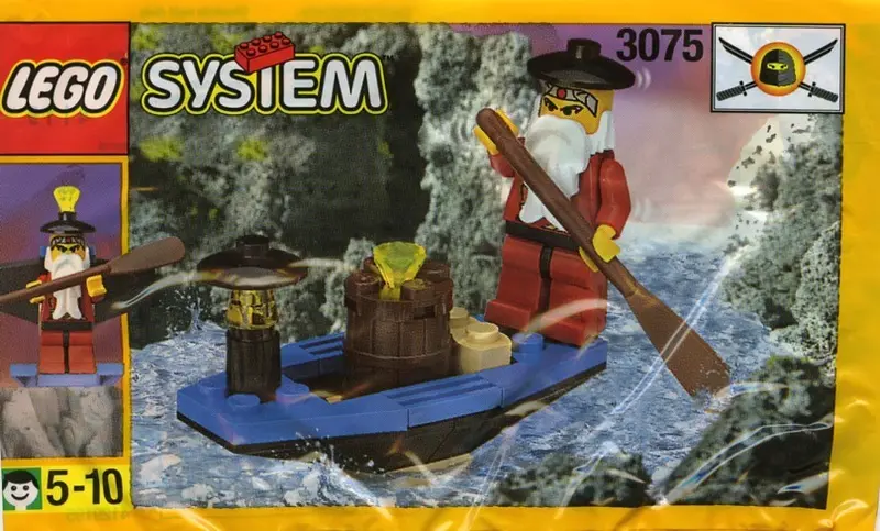 LEGO Castle 3075 Ninja Master's Boat set