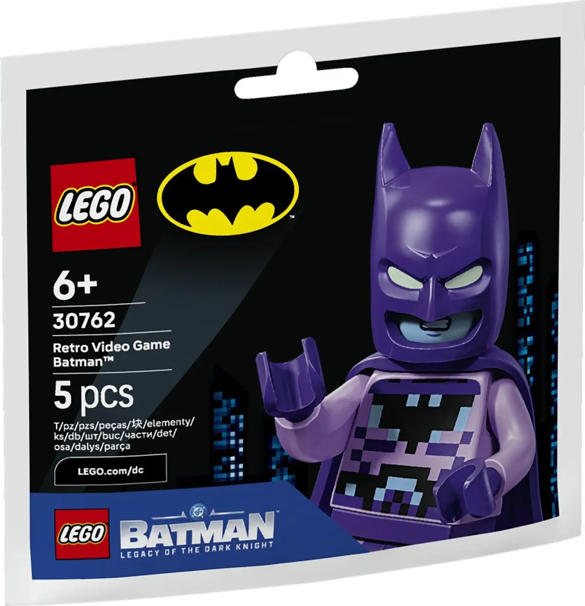 LEGO DC Comics Super Heroes 30762 Retro Video Game Batman set, image 3