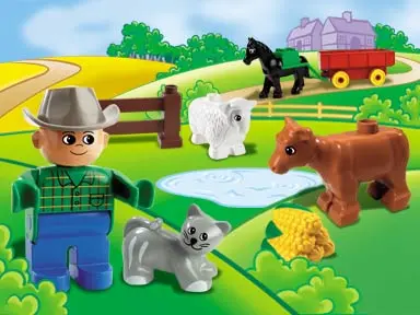 LEGO DUPLO 3092 Friendly Farm set