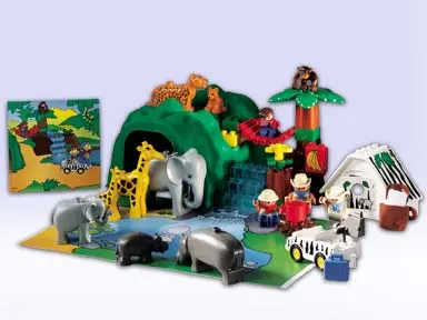 LEGO DUPLO 3095 Wildlife Park set