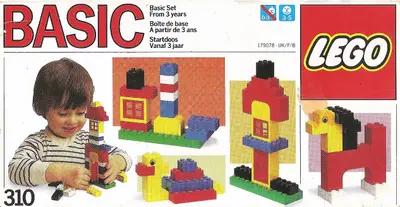 LEGO Basic 310 Basic Building Set, 3+ set