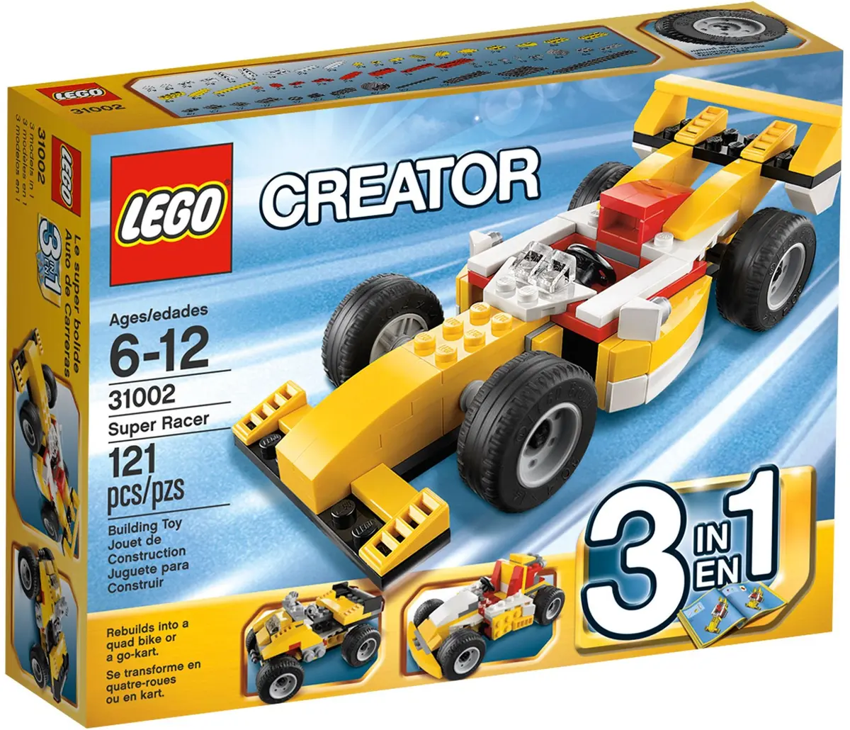 LEGO Creator 31002 Super Racer set, image 2