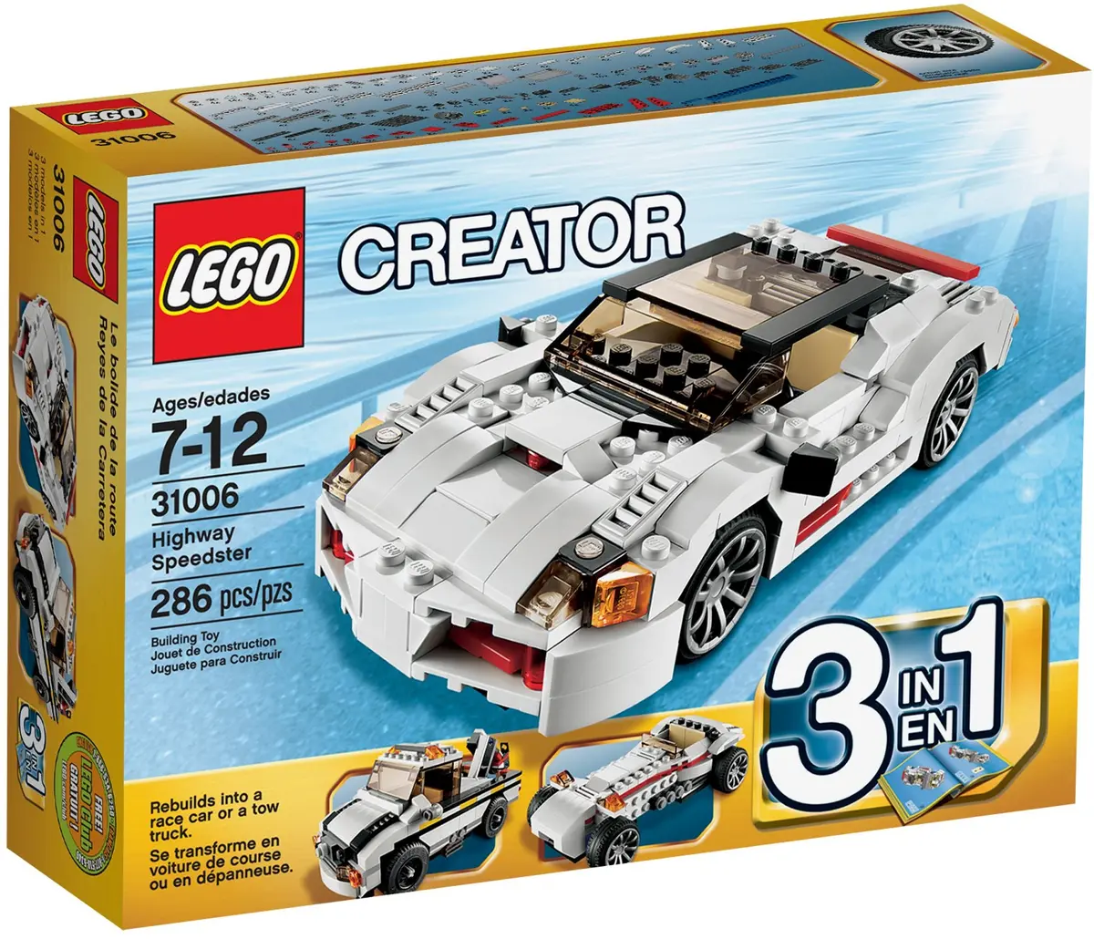 LEGO Creator 31006 Highway Speedster set, image 2